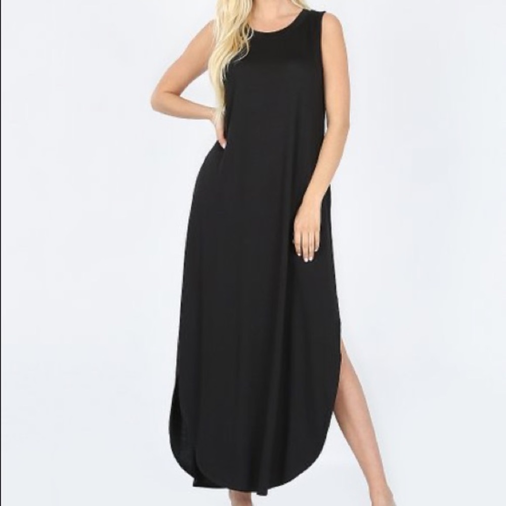 NEW Bohemian Soft & Flowy Maxi Dress - Picture 4 of 4
